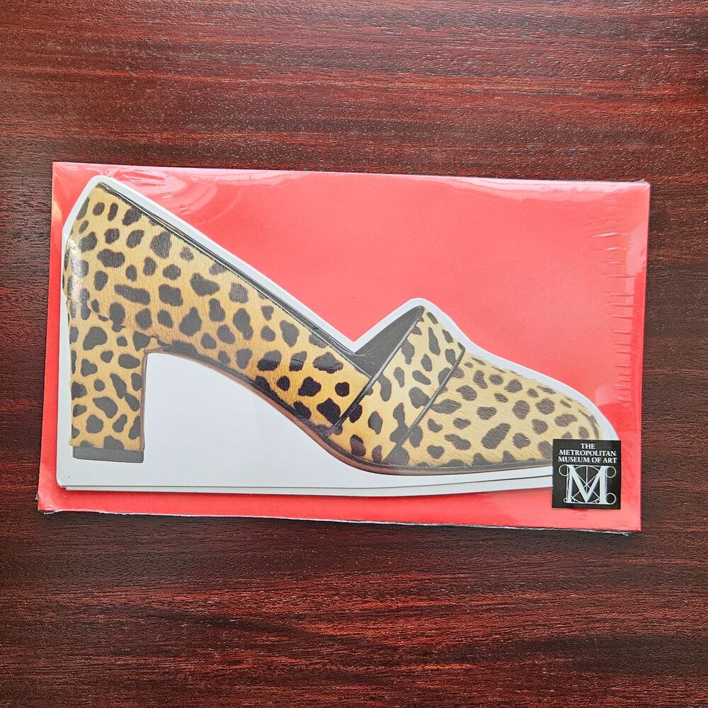 1997 Met Museum Herbert Levine 1968 Leopard Pump Card Set | 5 Sealed Cards